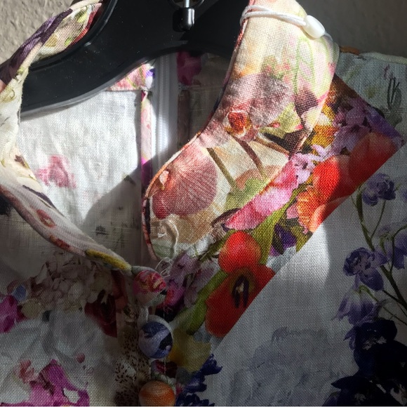 ❌ SOLD❌ Zimmermann Prima Floral Belted Shirtdress - Picture 13 of 16